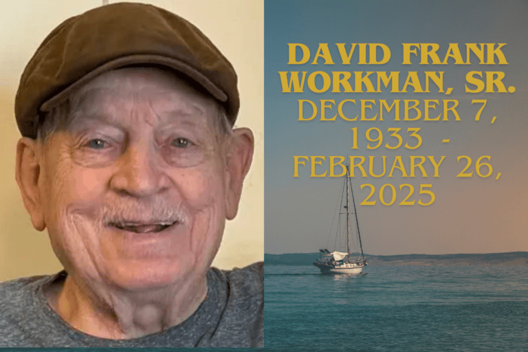 David Frank Workman, Sr. December 7, 1933 - February 26, 2025