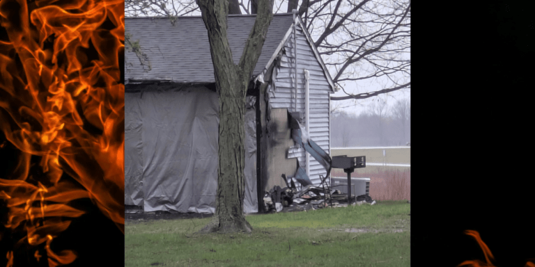 Fire Breaks Out at Vermilion Airbnb Property on Cooper Foster Park Road