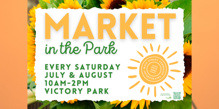 Market in the Park Returns to Downtown Vermilion This July and August