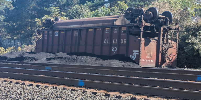 Coal car incident spills load in Vermilion